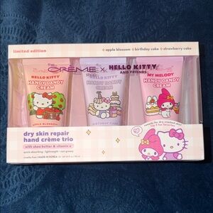 Brand new Limited Edition 3 Crème Shop/Hello Kitty hand creams